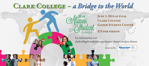 Alumni Student Dinner is June 3, 2014