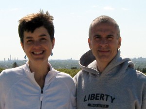 Karen and Brian McCarthy in Boston in 2014.