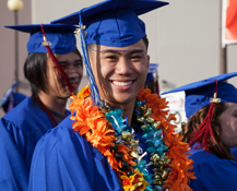 Clark Graduate Wore a Colorful Leis