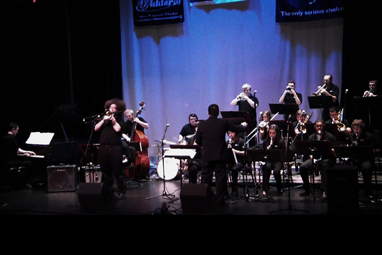 Clark's Jazz band competes in Greeley, Co