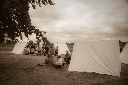 Fort Vancouver Tents