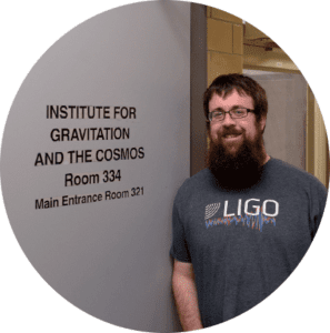 Cody Messick '10. His name is listed alongside Albert Einstein’s for this scientific discovery.