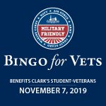 Bingo for Vets benefits clark's student-veterans on november 7 2019