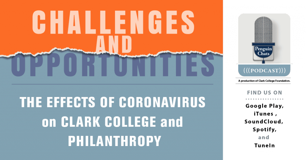 The effects of coronavirus on Clark College and philanthropy