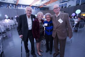 Al Bauer, Annebelle Files, Sally and Bob Schafer at a Clark College Foundation event.