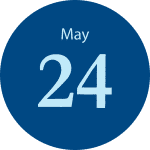 May 24 is a calendar date