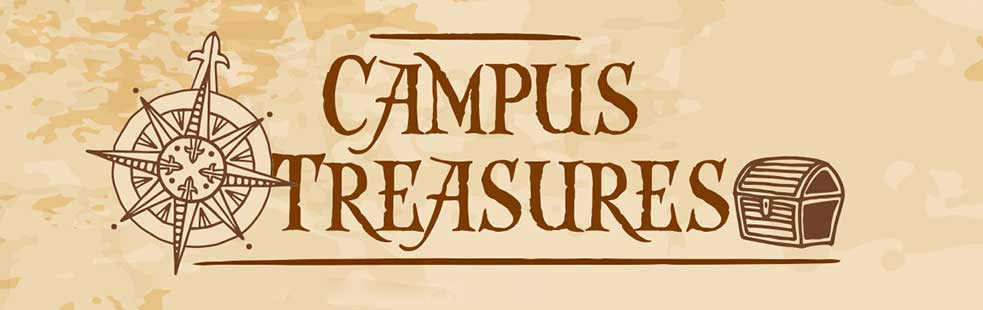 Clark Partners Spring 2023 magazine has a section about campus treasures.